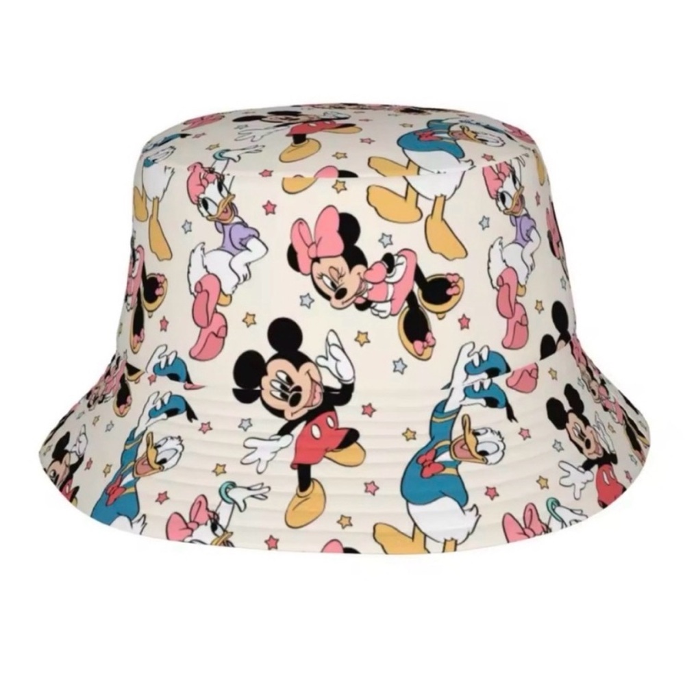 Disney Character Print Bucket Hat